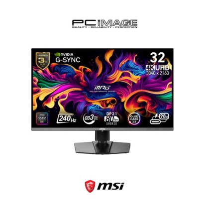 MSI MPG 322URX QD-OLED/31.5" UHD 240Hz/Flat Gaming Monitor/3YW