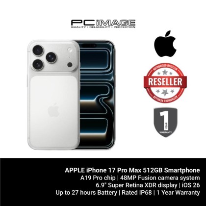 [PRE-ORDER] APPLE iPhone 17 Pro 512GB Silver