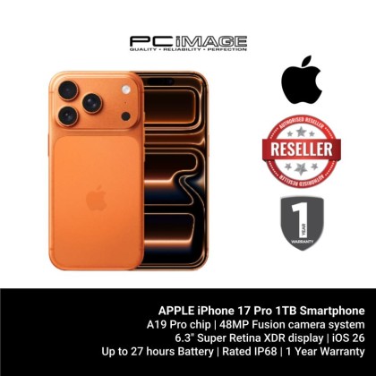 [PRE-ORDER] Apple iPhone 17 Pro 1TB Cosmic Orange
