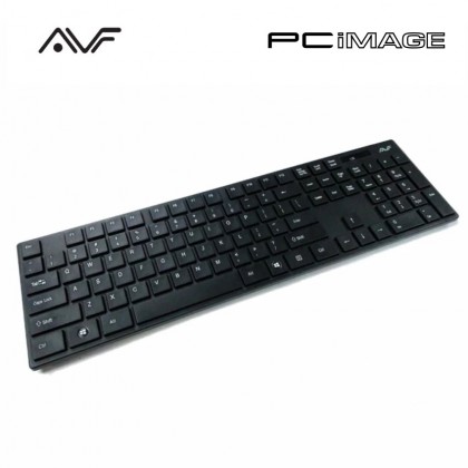 AVF AKM8000G 2.4G Wireless Keyboard and Mouse Combo Set-Black
