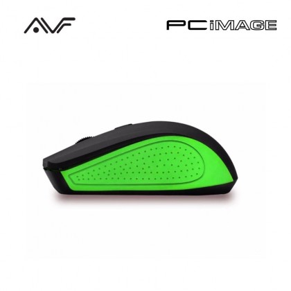 AVF 2.4G Wireless Optical Mouse 1000dpi Usb-Green