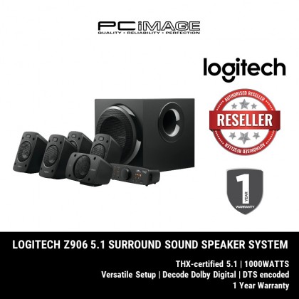 LOGITECH SURROUND SOUND SPEAKERS Z906 (980-000468)