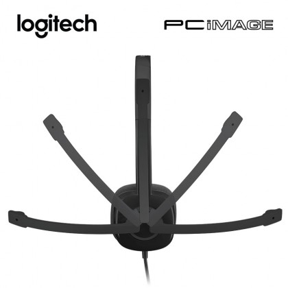 LOGITECH H151 SINGLE PIN STEREO HEADSET-BLACK (981-000587)