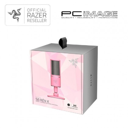 RAZER SEIREN X CONDENSER STREAMING MICROPHONE QUARTZ EDITION - RZ19-02290300-R3M1