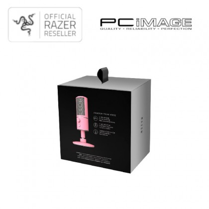 RAZER SEIREN X CONDENSER STREAMING MICROPHONE QUARTZ EDITION - RZ19-02290300-R3M1