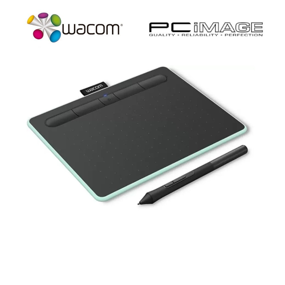 WACOM INTUOS S, BLUETOOTH,PISTACHIO CREATIVE PEN TABLET | PC Image
