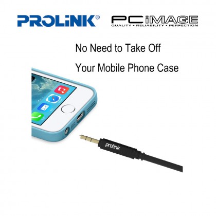 PROLINK HMM105-0150 AUDIO PREMIUM 1.5M WIRE RANGE CABLE 3.5MM STEREO PLUG TO 3.5MM STEREO PLUG