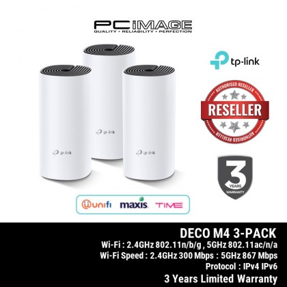 TP-LINK DECO M4 AC1200 WHOLE HOME MESH WIFI SYSTEM