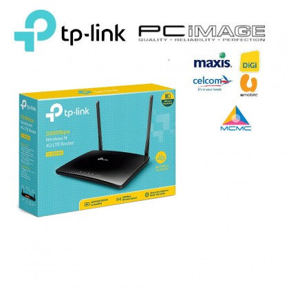 TP-LINK TL-MR6400-APAC 300MBPS WIRELESS-N 4G LTE ROUTER