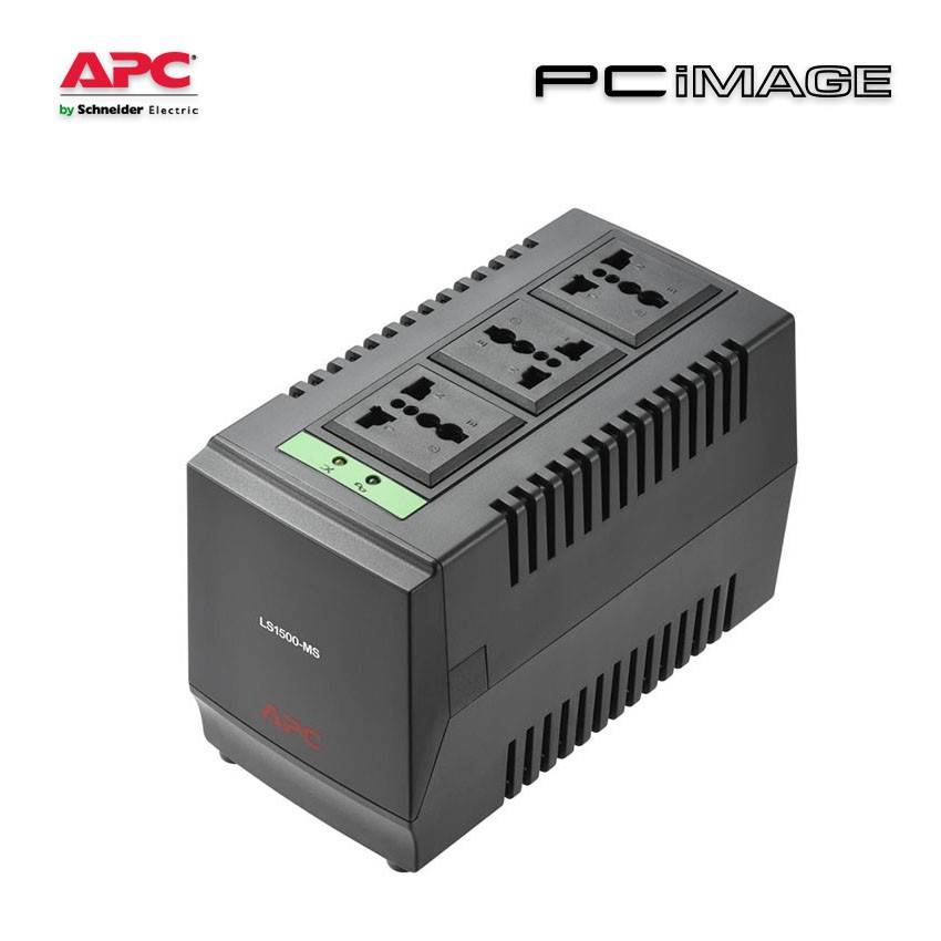 APC LineR 1500VA Automatic Voltage Regulator, 3 Universal Outlets, 240V Malaysia PC Image
