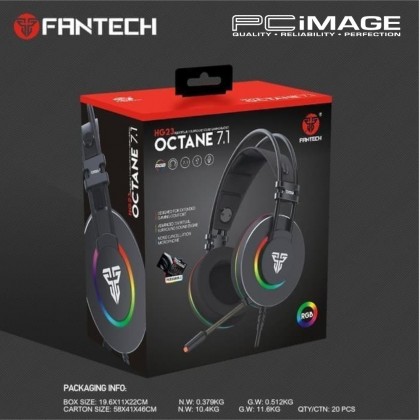 FANTECH HG23 VIRTUAL 7.1 SURROUND OCTANE GAMING HEADSET