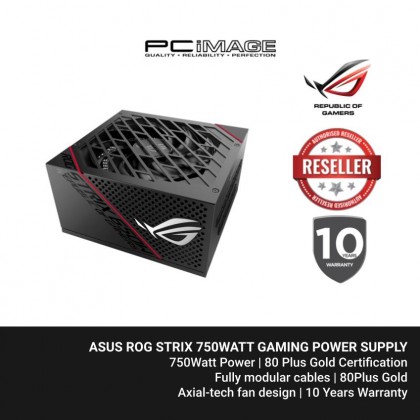 ASUS ROG STRIX 750WATT GAMING POWER SUPPLY ( 90YE00A0-B0NA00 ) ASUS ROG STRIX 750WATT GAMING POWER SUPPLY ( 90YE00A0-B0NA00 )