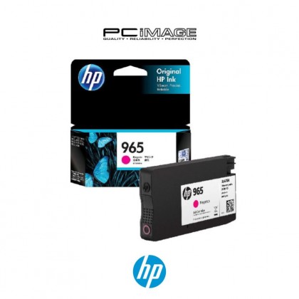 HP 965 ORIGINAL INK CARTRIDGE BLACK (3JA80AA) / CYAN (3JA77AA) / MAGENTA (3JA78AA) / YELLOW (3JA79AA)