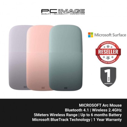 MICROSOFT ELG-00044(Sage)/ELG-00031(Soft Pink)/ELG-00022(Lilac) ARC MOUSE 