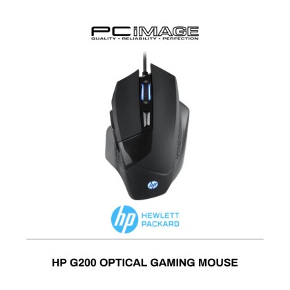 HP G200 Professional Wired Gaming Mouse (Black)