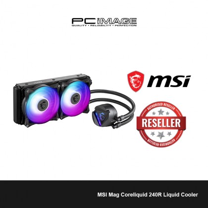 MSI Mag Coreliquid 240R Liquid Cooler + FREE Sleeping Mask MSI Mag Coreliquid 240R Liquid Cooler + FREE Sleeping Mask