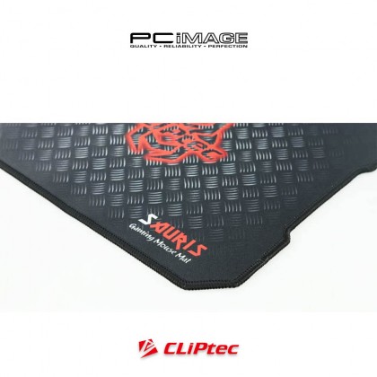 CLIPTEC RGY336 Sauris Gaming Mouse Mat (80CM x 29CM) Extended - Black