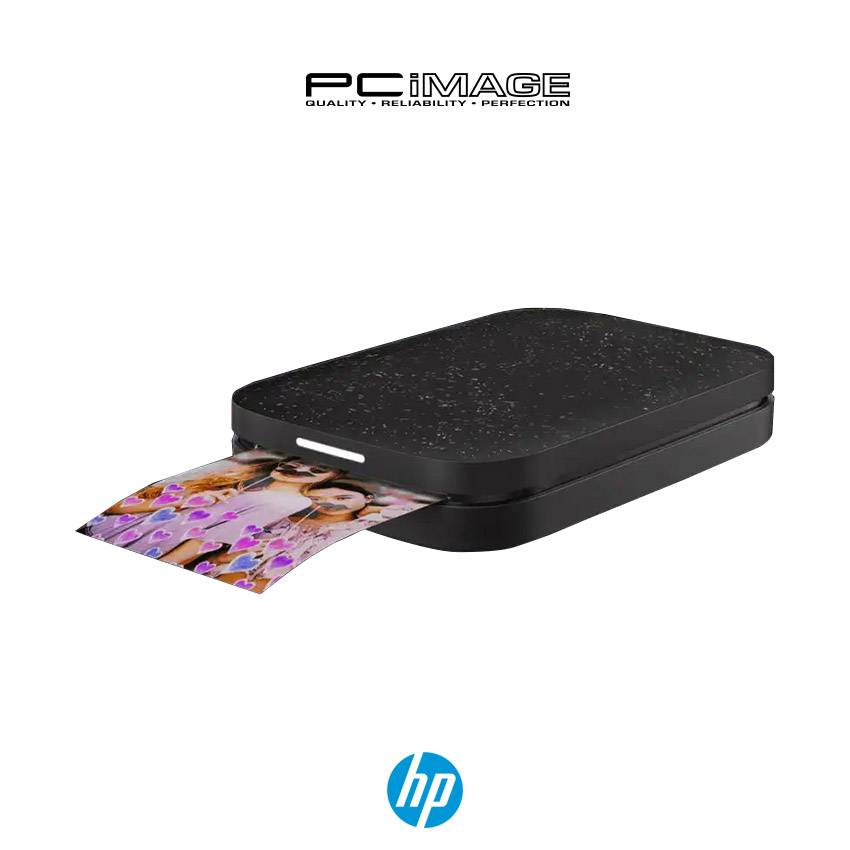 HP Sprocket 200 Wireless Photo Printer (Black Noir) PC Image