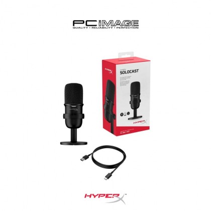 HYPERX SOLOCAST STANDALONE MICROPHONE - HMIS1X-XX-BK/G HYPERX SOLOCAST STANDALONE MICROPHONE - HMIS1X-XX-BK/G