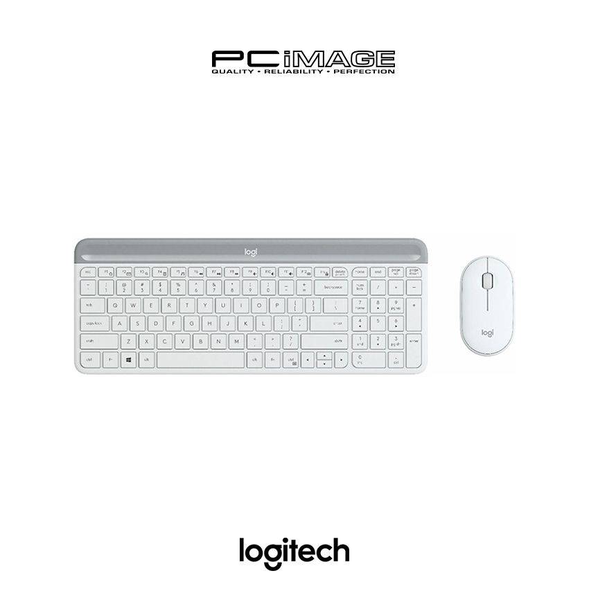 LOGITECH MK470 Slim Wireless Keyboard and Mouse Combo PC Image