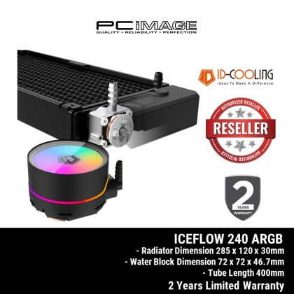 ID-COOLING ICEFLOW 240 ARGB CPU LIQUID COOLING