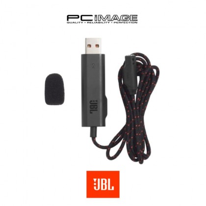 JBL Quantum 300 Hybrid Wired Over-Ear Gaming Headset With Flip-up Mic & Surround Sound - Black