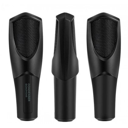 YANMAI Q3B Gaming Microphone with Foldable Tripod Stand - Black