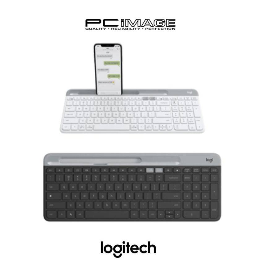 Logitech K580 Slim Multi Device Wireless Keyboard With Built In Phone