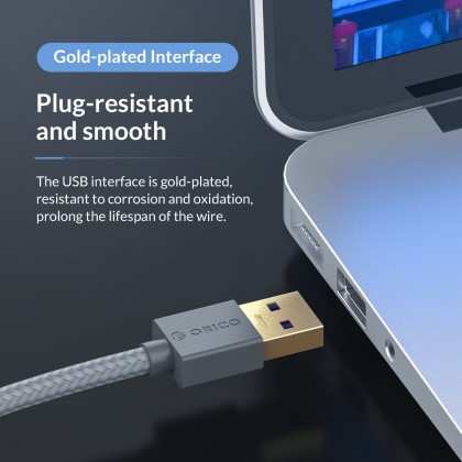 ORICO USB3.0 Type-A Male to Female Extension Cable (U3-MAA01) ORICO USB3.0 Type-A Male to Female Extension Cable (U3-MAA01)