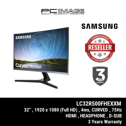 SAMSUNG CURVE LC32R500 / LC32R500FHEXXM 32" 1920X1080 4MS 60HZ VGA/HDMI/VA 3YEAR WARRANTY