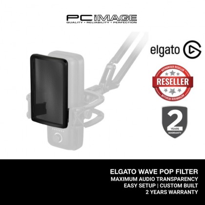 ELGATO Wave Pop Filter Anti-Plosive Noise Shield 10MAD9901