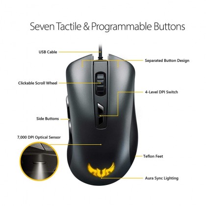 ASUS P305 TUF GAMING M3 GAMING MOUSE / TUF GAMING THE ULTIMATE FORCE SET