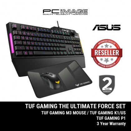 ASUS P305 TUF GAMING M3 GAMING MOUSE / TUF GAMING THE ULTIMATE FORCE SET