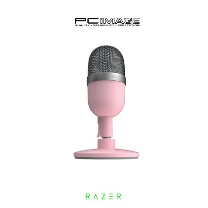 RAZER Seiren Mini Ultra Compact Condenser Microphone - Quartz Pink RAZER Seiren Mini Ultra Compact Condenser Microphone - Quartz Pink
