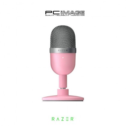 RAZER Seiren Mini Ultra Compact Condenser Microphone - Quartz Pink RAZER Seiren Mini Ultra Compact Condenser Microphone - Quartz Pink