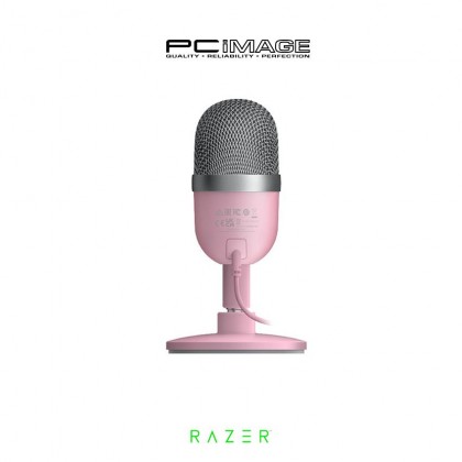 RAZER Seiren Mini Ultra Compact Condenser Microphone - Quartz Pink RAZER Seiren Mini Ultra Compact Condenser Microphone - Quartz Pink