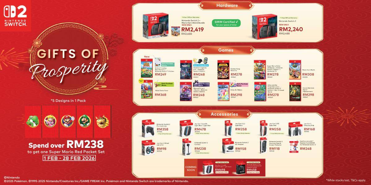 Nintendo 2 CNY Promo 28 Feb