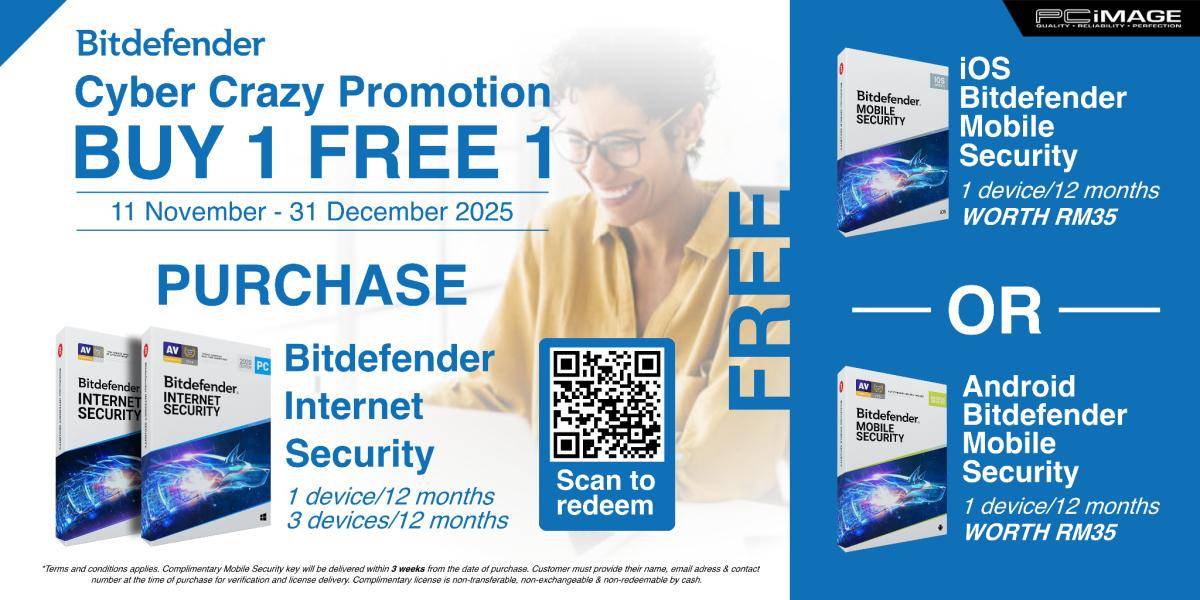 Bitdefender Cyber Crazy Promo 31 Dec