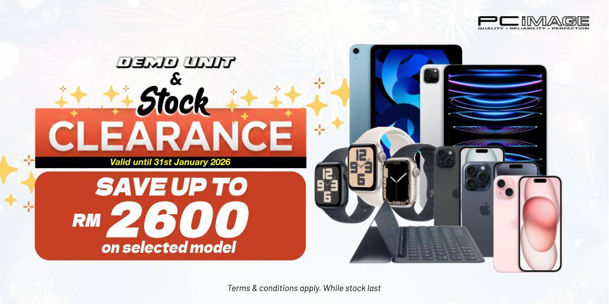 Apple Clearance Sales 31 Jan