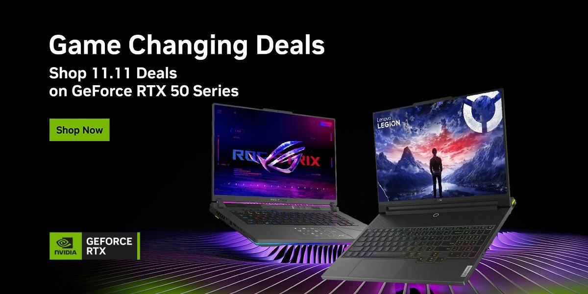 GAME CHANGING DEALS: RTX 50 SERIES LAPTOP PROMO WLS