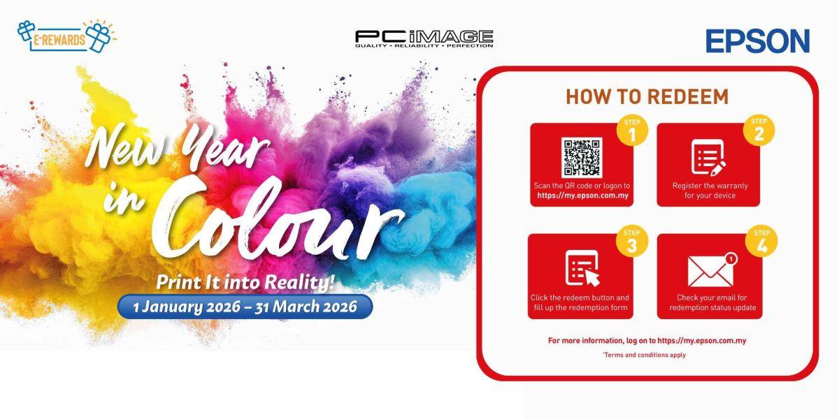 EPSON New Year in Colour Campaign 31 Mar