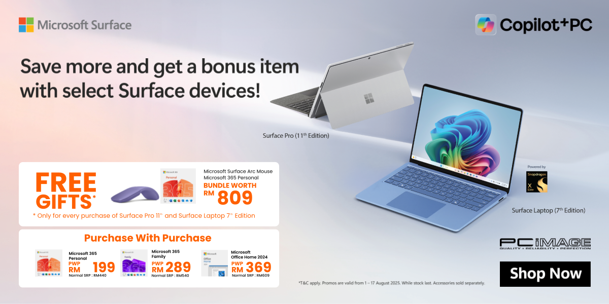 Surface Pro 11th Edition & Surface Laptop 7th Edition 17 Aug