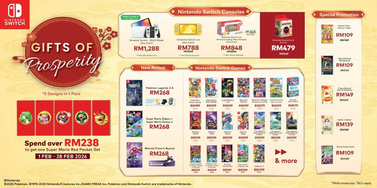 Nintendo CNY Promo 28 Feb