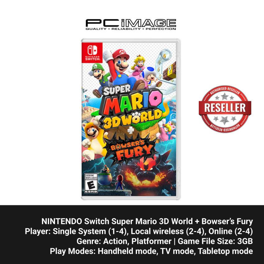 Nintendo Switch Super Mario 3D World + Bowsers Fury Console Game